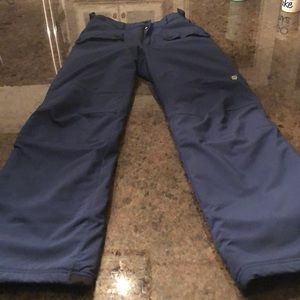 Boys Orage Blue Snow pants